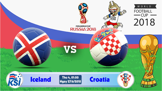 Soi kèo World Cup Iceland vs Croatia 01h00, ngày 27/6: Liệu có kỳ tích
